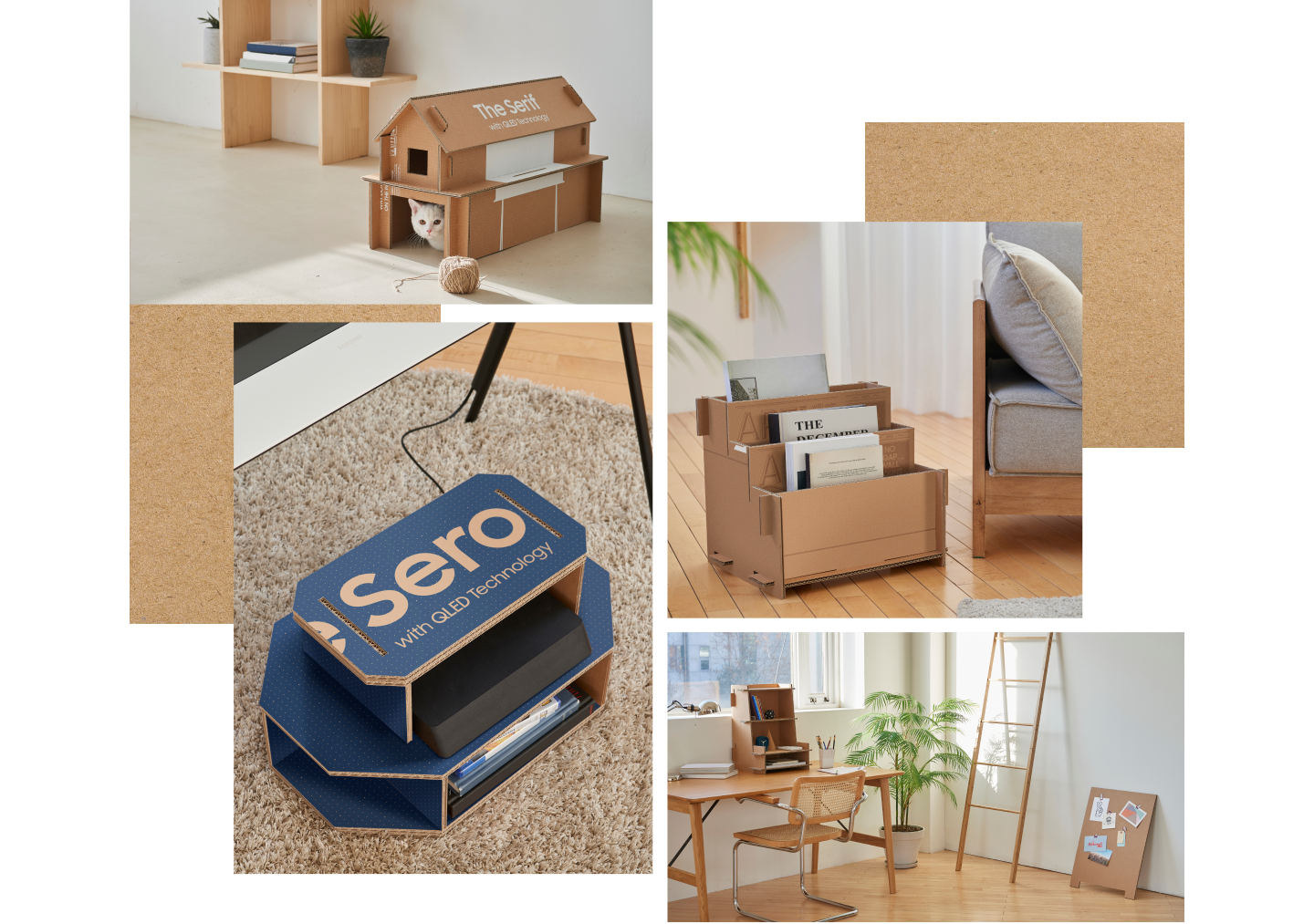 Samsung Lifestyle TVs Ecopackaging Samsung Australia