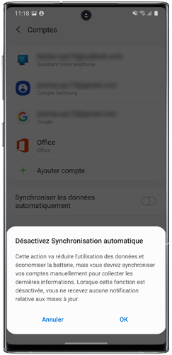 Comment Synchroniser Une Tablette Samsung Avec Un Telephone Samsung Comment régler les paramètres de compte et de synchronisation de mon