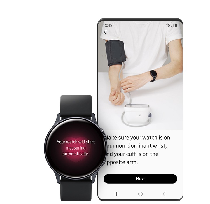samsung smartwatch with bp monitor