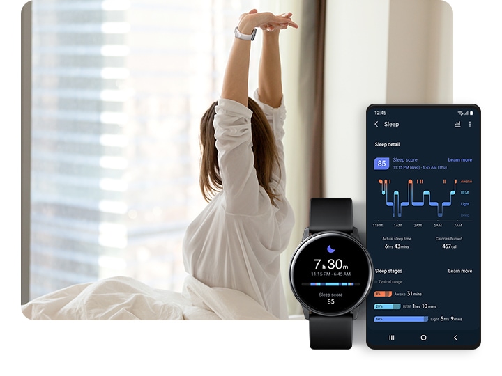 monitorar sono galaxy watch active 2