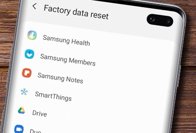 Perform A Factory Reset On Your Galaxy Phone Samsung Support Ca