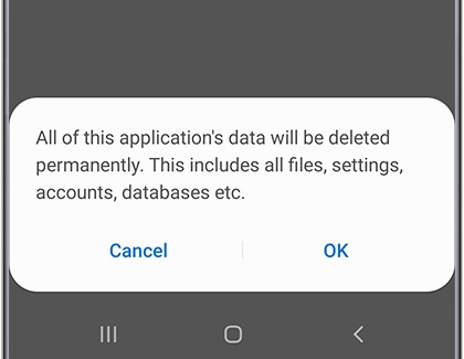 Galaxy A50 Clear The App Cache And Data Sm A505w Samsung Support Ca