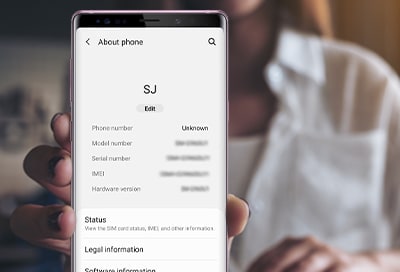 Galaxy S10 Find Your Phone S Imei Or Serial Number Sm G970w Sm