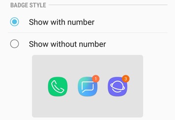 Galaxy Note9 App Icon Badges Sm N960w Samsung Support Ca