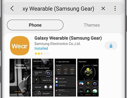 app store samsung gear