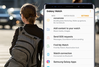 find my samsung galaxy watch