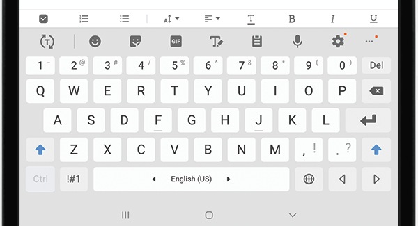 Galaxy Tab A 2019 Keyboard Settings Sm T510 Samsung