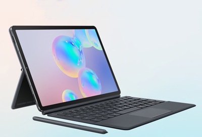 Galaxy Tab S6 - Attach the back cover and the keyboard (SM ...