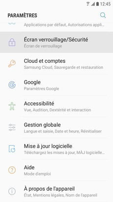 Galaxy J3 Prime Modifier Le Type De Verrouillage De L Ecran Sm