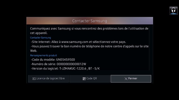 Tv Led Samsung Accéder Au Numéro De Modèle Et Au Numéro De