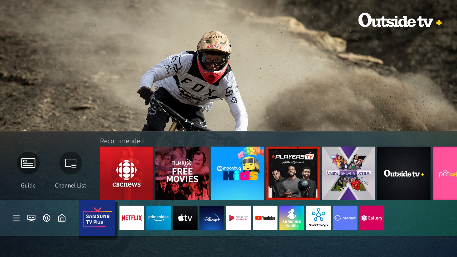 Téléviseur intelligent Samsung TV Plus Samsung CA_FR