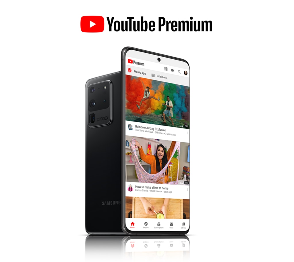 Galaxy YouTube Premium | Samsung Österreich