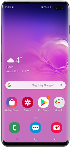 Das Wetter Widget Auf Dem Startbildschirm Zeigt Den Falschen Standort An Was Kann Ich Tun Samsung Support Schweiz