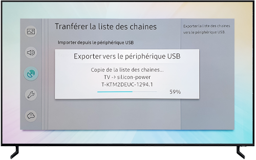 Comment Reinitialiser Les Chaines Tv Samsung Comment sauvegarder la liste des chaînes de ma TV sur une clé USB