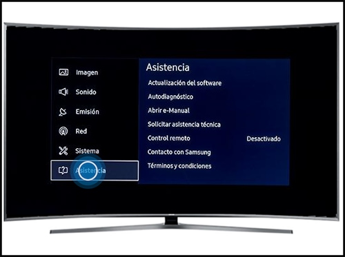 Smart TV KS9810 Serie 9 - ¿Cómo restablecer los valores de fábrica ...