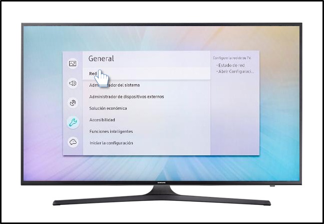 Smart TV 4K MU6103K - ¿Cómo conectar a Wi-Fi? | Samsung Soporte CO