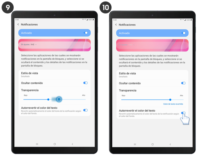 Como Cerrar Ventanas En Tablet Samsung Galaxy Tab A 2019 - ¿Cómo configurar las notificaciones en la pantalla