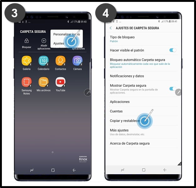 No Encuentro La Carpeta Segura Samsung