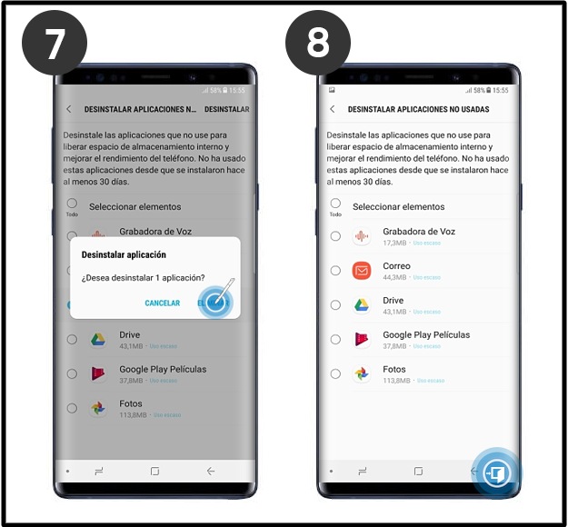 ¿cómo Desinstalar Aplicaciones Desde Samsung Members En Tu Note9 Samsung Soporte Co 