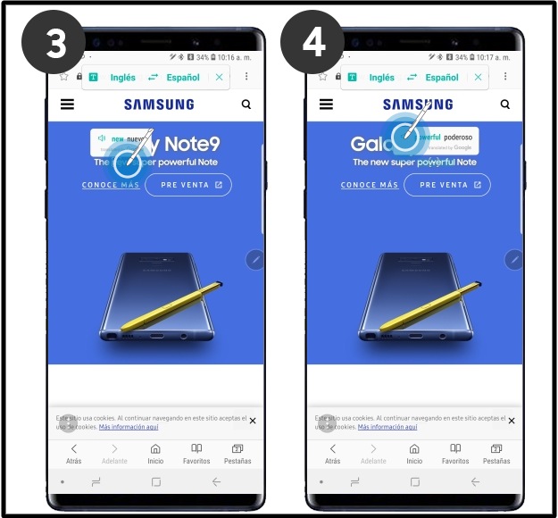 Como Traducir Palabras Usando El S Pen De Tu Note9 Samsung