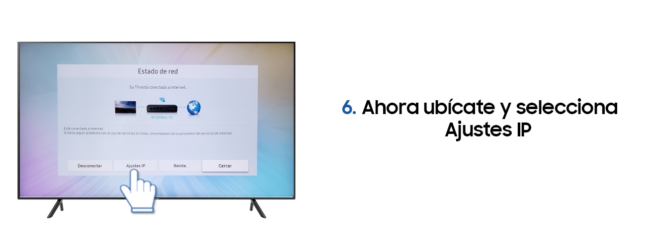 Como Poner La Hora En Smart Tv Samsung Smart TV NU7100 ¿Cómo configurar IP y DNS fijos? | Samsung Soporte CO