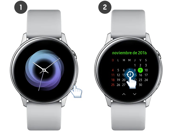 galaxy watch widget order