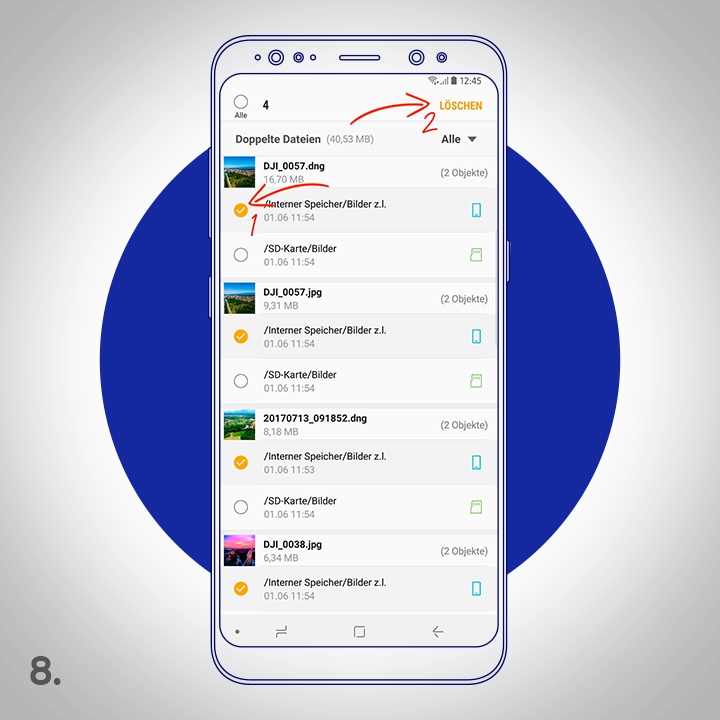 Speicherplatz Im Gerat Bereinigen Samsung De