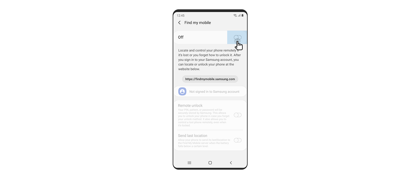 Find My Mobile | Apps & Services | Samsung DE