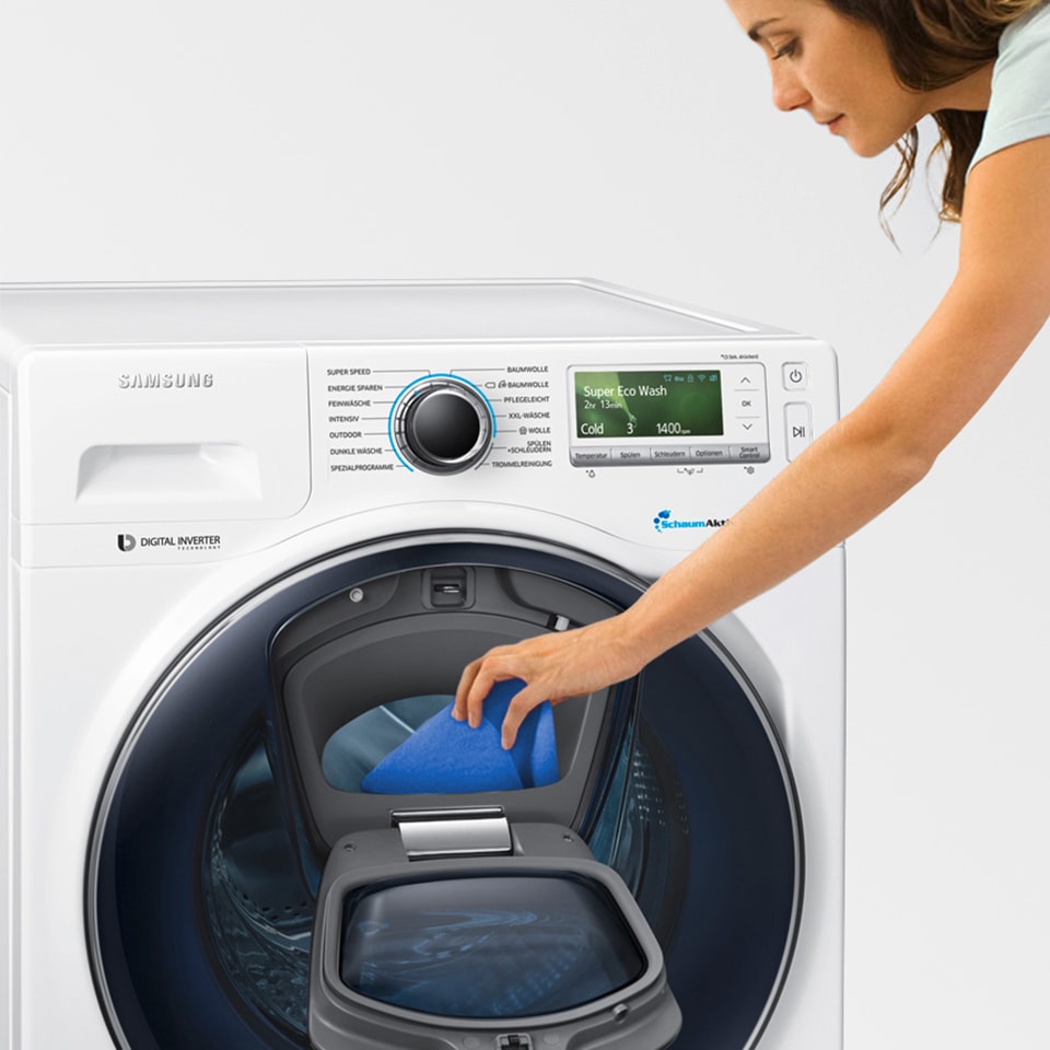 Grosse Waschmaschinen Ihre Inneren Werte Samsung De