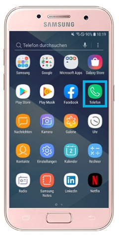 Mobile phone tracker Samsung Galaxy A3