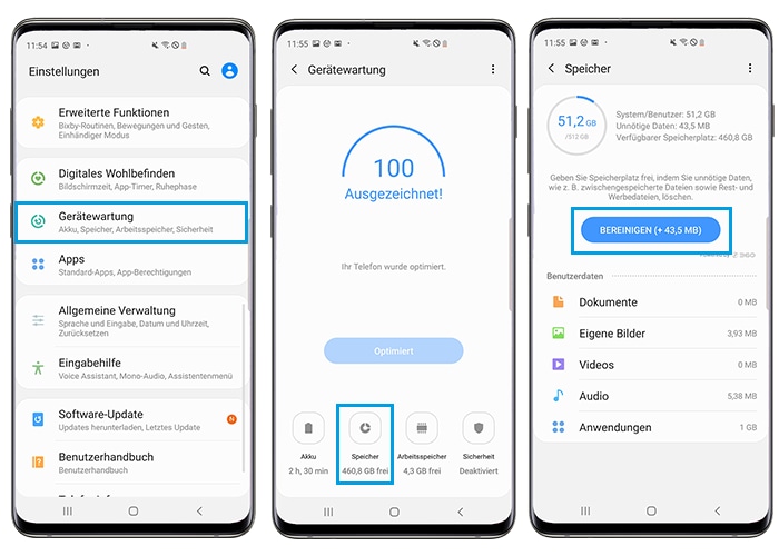 Wie Losche Ich Bei Meinem Samsung Galaxy Cache Und Cookies Samsung Service De