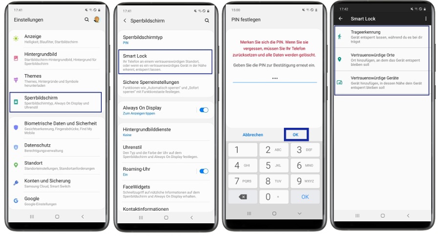 Sperrmuster/PIN/Passwort Vergessen? – So Entsperrst Du Dein Samsung ...