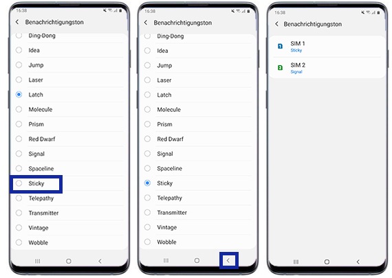 Samsung Klingelton Lässt Sich Nicht ändern Wie kann ich den Klingelton auf meinem Galaxy Smartphone anpassen