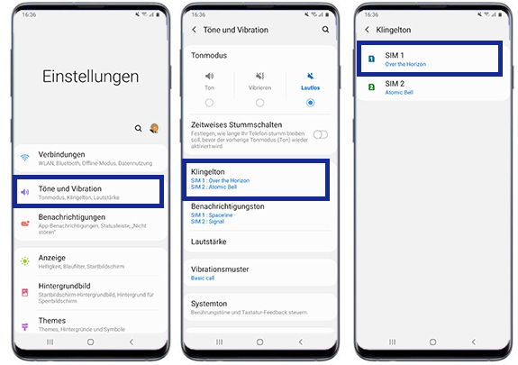 Samsung Klingelton Lässt Sich Nicht ändern Wie kann ich den Klingelton auf meinem Galaxy Smartphone anpassen