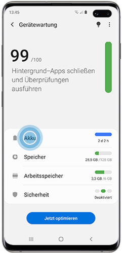 Wie kann ich die Akku Nutzung meines SmartphonesTablets Wie kann ich die Akku Nutzung meines SmartphonesTablets