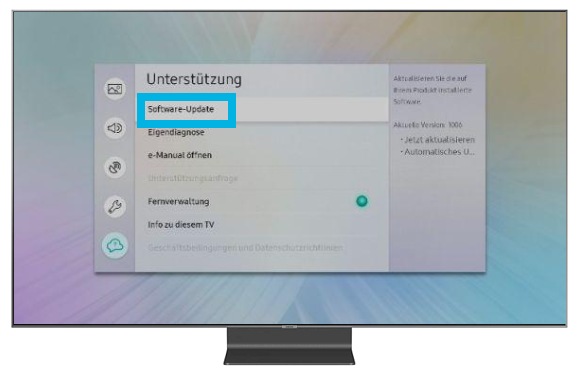 Samsung Tv Software Update Nicht Verfügbar Wie aktualisiere ich die Software meines Samsung Smart TV? | Samsung