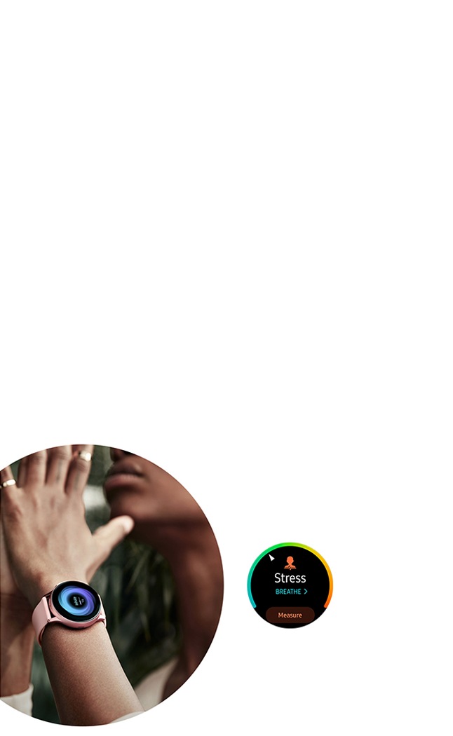 galaxy watch active stress