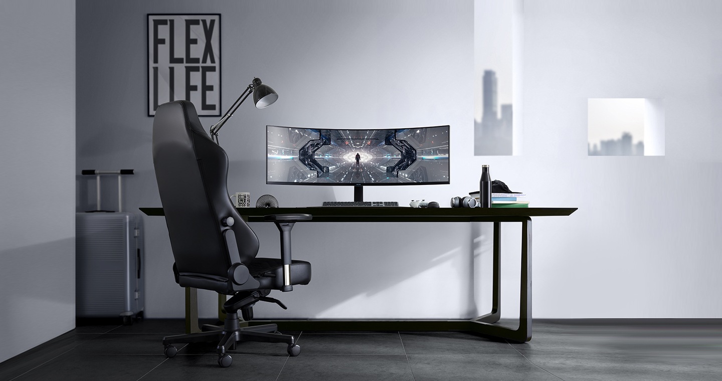 CTG9 on laual ja monitoril on mängustseen.