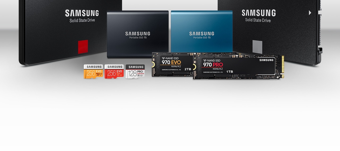 Unidades de memoria y almacenamiento Samsung España
