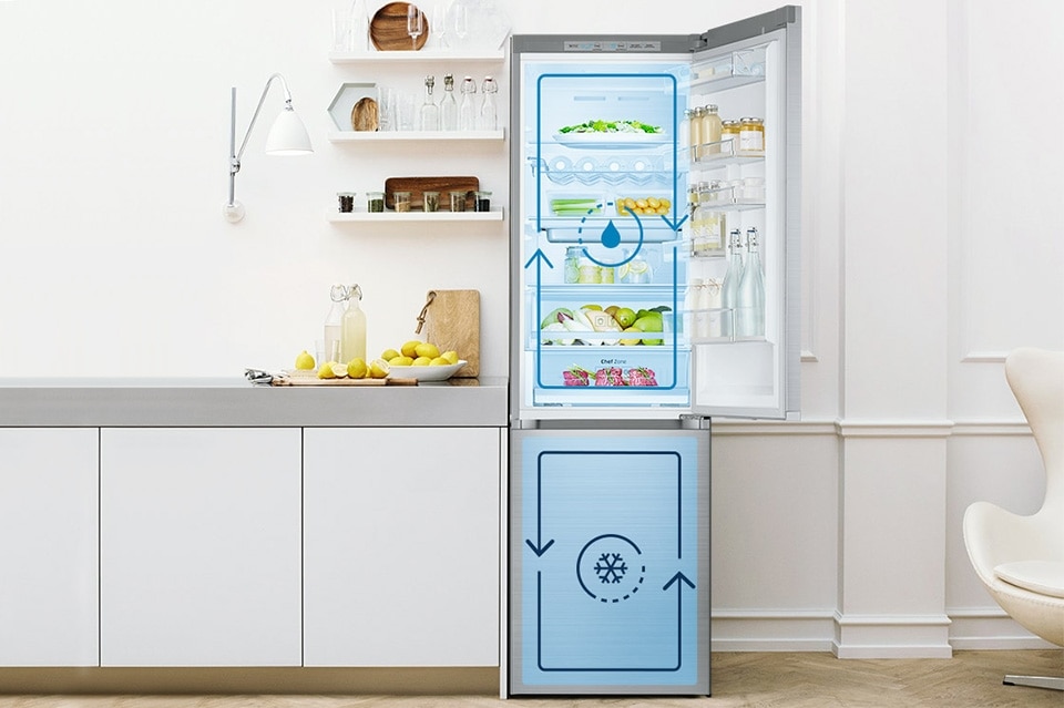 Conserva tus alimentos con Twin Cooling Plus™ Samsung España