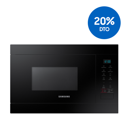 Microondas de Integración 22L 850W Negro MG22M8054AK