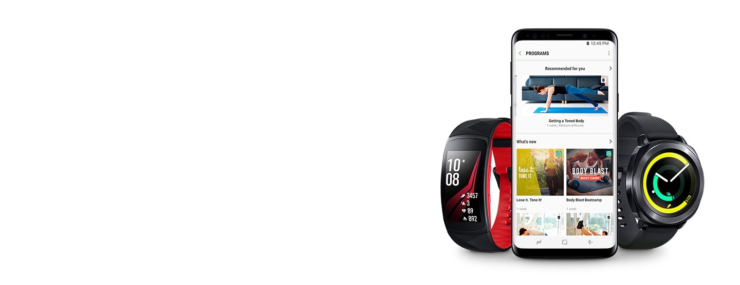 samsung gear health app