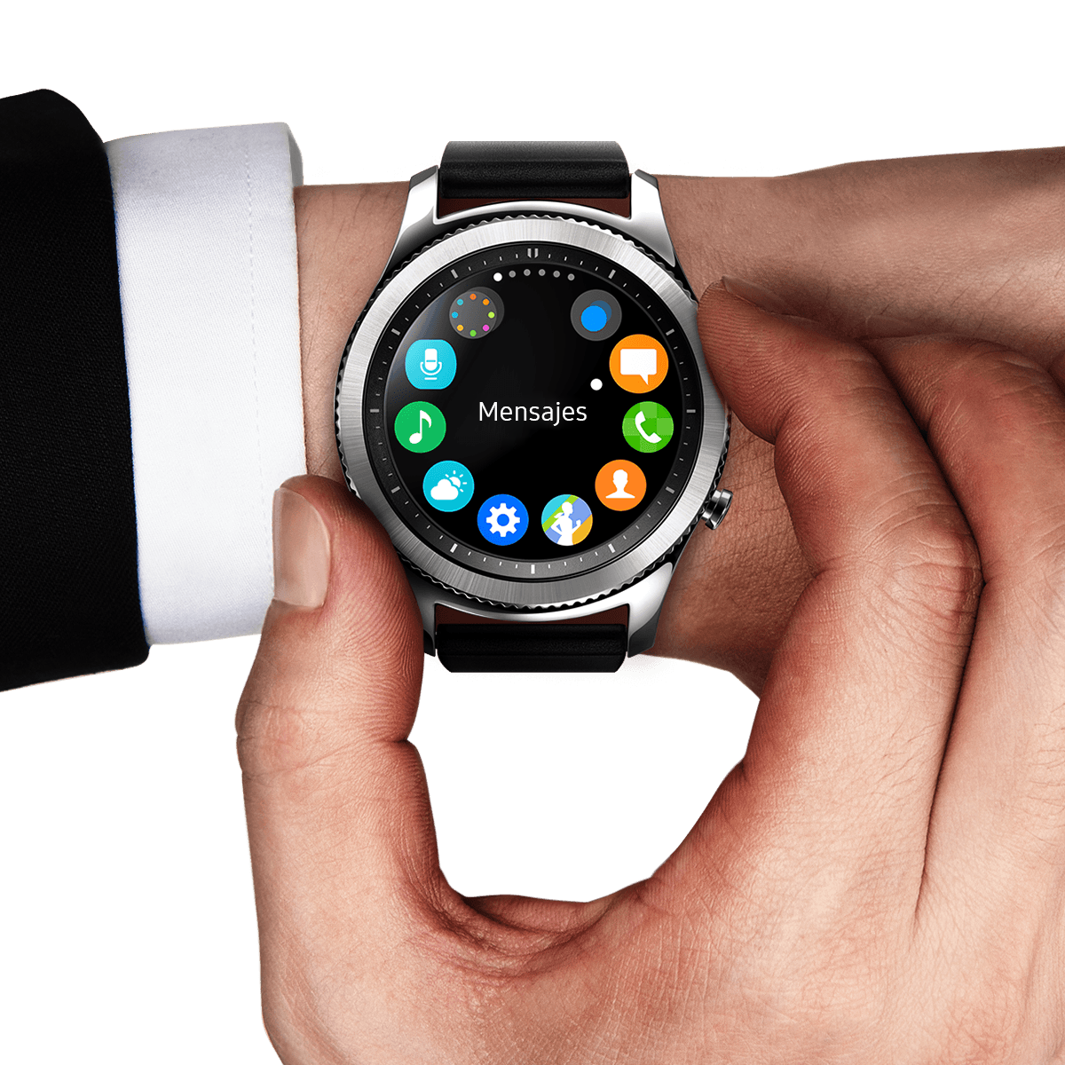 atraer oficial Teleférico Samsung Gear S3 Classic & Frontier Smart Watch con GPS y Tizen | Samsung  España