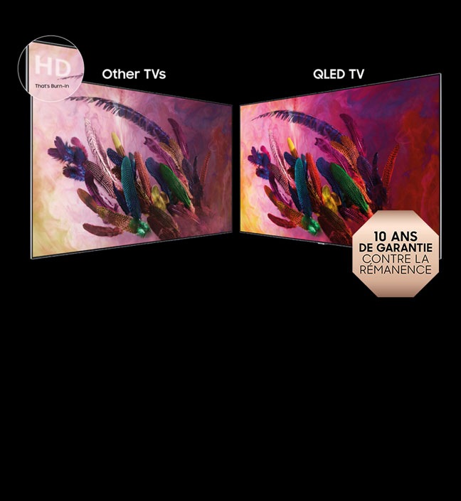 Action d’échange OLED Burn-in