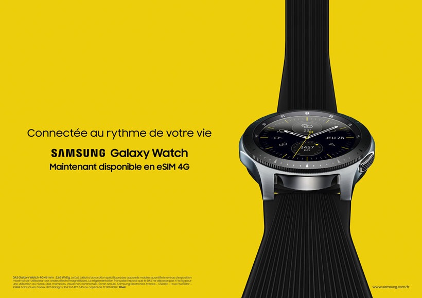 Samsung declines Galaxy Watch in 4G version 