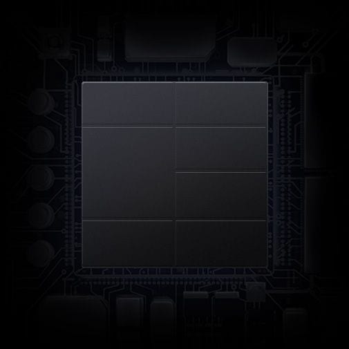 Image simulée du processeur mobile d’avant-garde que contient le Galaxy Fold.