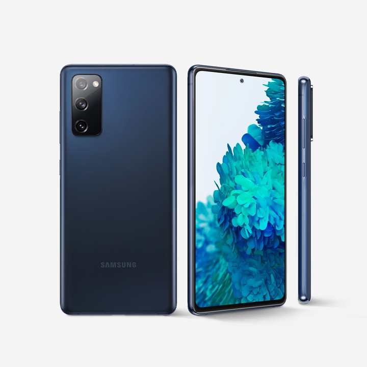 Vente écran Oled complet Samsung Galaxy S20 FE bleu noir