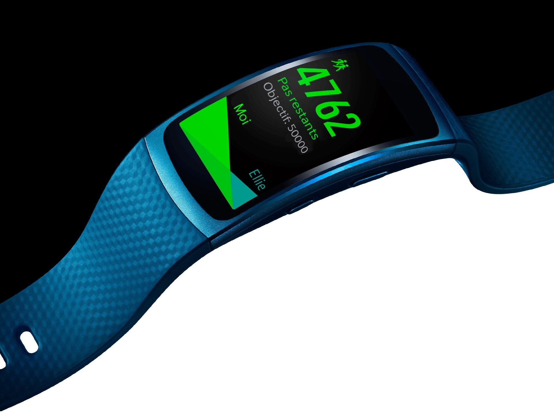 Utilisez votre Gear Fit 2 pour défier vos amis et savoir qui parcourt le plus de pas