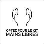 Optez pour le kit mains-libres