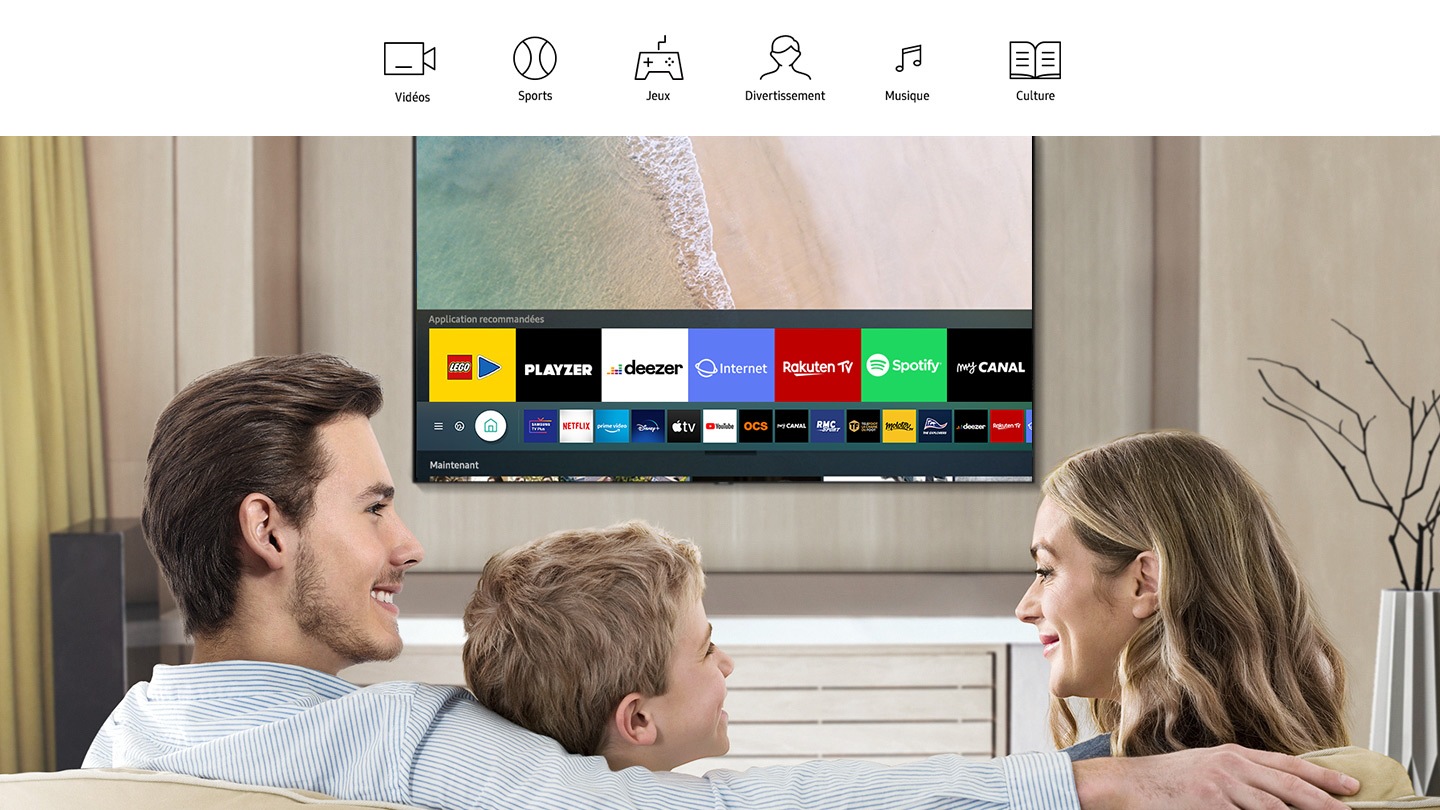 Applications Smart TV Samsung FR